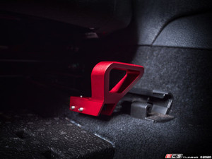 Billet Seat Release Handle Kit - Red Anodized - Pair