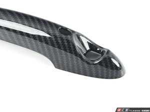 Door Handle Carbon Fiber Design Cover - Set Of Four