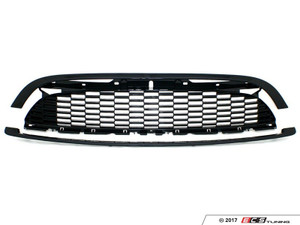 JCW Style Grille Set (JCW Bumper) - Gloss Black