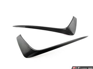 Audi B8 A4/S4 Carbon Fiber Grille Accent Set - Pre Facelift