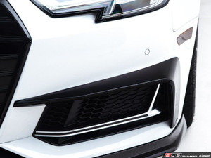 Audi B9 A4 S-Line / S4 Grille Accent Set - Gloss Black
