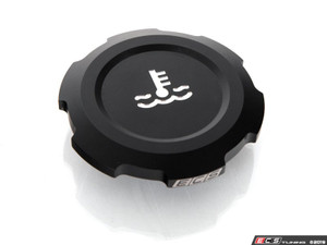 Billet Coolant Reservoir Cap - Black Anodized