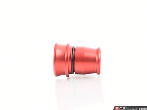 Billet Power Port Plug - "CEL" - Red Anodized