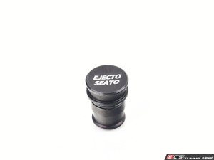 Billet Power Port Plug - "Ejecto Seato" - Black Anodized