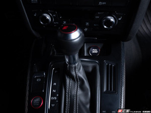 Billet Power Port Plug - "Full Send" - Black Anodized