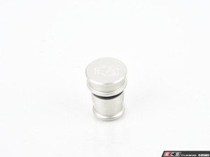 Billet Power Port Plug - "CEL" - Clear Anodized