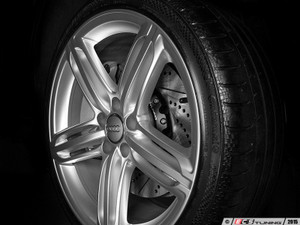 Front Big Brake Kit - Stage 2 - 2-Piece Cross Drilled & Slotted Rotors (345x30) - Without Pads