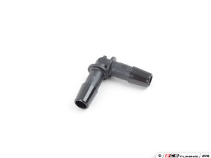 Durable Nylon Tight-Seal Barbed Tube Fitting, 90 Degree Elbow For 5/16" Tube ID - Black - Priced Each