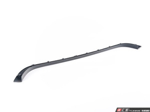 Upper Grille Trim - Matte Black