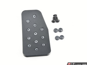 Rennline 4-Piece Pedal Set - Manual Transmission - Black