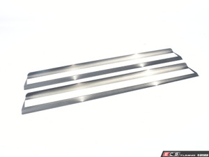 Black Stainless Steel Sill Plate Set - Plain
