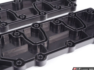 993 Turbo Billet Aluminum Lower Valve Cover Pair - Black