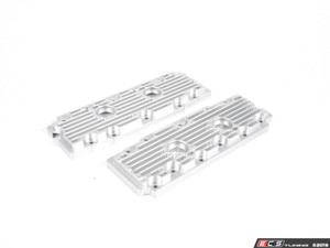 964 Billet Aluminum Lower Valve Cover Pair - Silver
