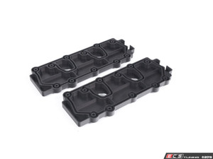 993 Billet Aluminum Lower Valve Cover Pair - Black