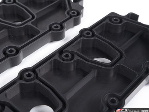 993 Billet Aluminum Lower Valve Cover Pair - Black