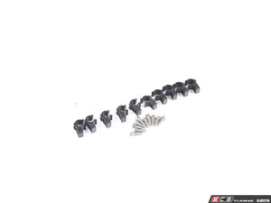 993 Billet Aluminum Lower Valve Cover Pair - Black