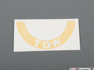 Tow Sticker Pair - Yellow