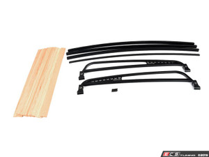 Rennline Vintage Roof Rack - Black Powder Coat