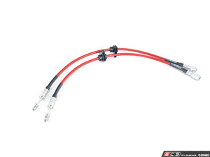 ECS Exact Fit Stainless Steel Brake Lines - Front | ES4265691