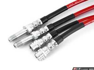 ECS Exact Fit Stainless Steel Brake Lines - Complete Set