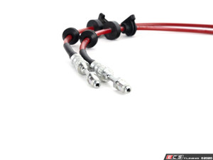 Exact-Fit Stainless Steel Brake Lines - Front | ES4304856