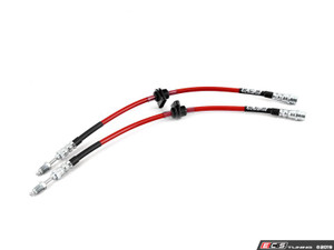 ECS Exact Fit Stainless Steel Brake Lines - Front | ES4031244
