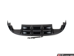 MK7 Jetta Borla Quad Tip Cat-Back Exhaust System - With ECS ABS Rear Diffuser