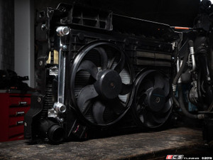 VW/Audi 2.0T TSI Performance Aluminum Radiator - With Installation Kit
