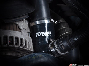 Turner Motorsport N54 Silicone Turbo Inlet Hose Kit - Stock Location
