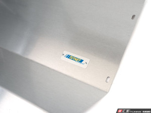 Turner Motorsport Aluminum Street Shield Skid Plate Kit - Milled Finish - E46 Non-M RWD