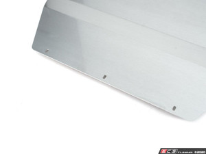 Turner Motorsport Aluminum Street Shield Skid Plate Kit - Milled Finish - E46 Non-M RWD