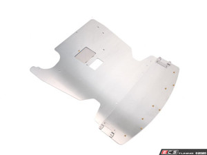 Turner Aluminum Skid Plate - Milled Finish