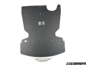 Turner Aluminum Skid Plate - Wrinkle Black