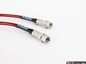 Exact-Fit Stainless Steel Brake Lines - Rear | ES4381791