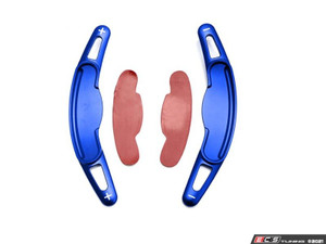ECS F56+ MINI Cooper Aluminum Shift Paddle Set - Blue