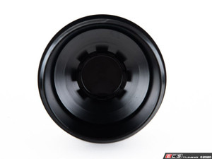 Billet Aluminum Oil Filter Cap - Black Anodized