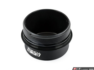 Billet Aluminum Oil Filter Cap - Black Anodized