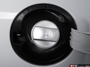 Billet Fuel Cap Cover - Clear Anodized | ES3677062