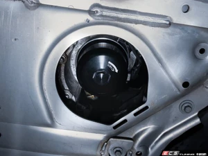 Billet Aluminum Oil Filter Cap - Black Anodized | ES4158546