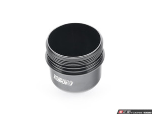 Billet Aluminum Oil Filter Cap - Black Anodized | ES4158546