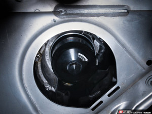 Billet Aluminum Oil Filter Cap - Black Anodized | ES4158546