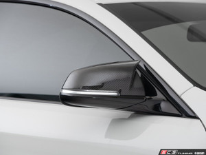 M Style Carbon Fiber Mirror Cap Set - F3X/F22/F87