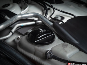 Audi/VW Billet Expansion Tank Cap - Black Anodized