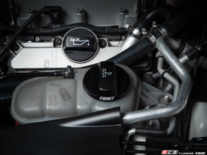 Audi/VW Billet Expansion Tank Cap - Black Anodized