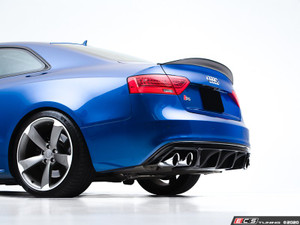 Audi B8.5 S5 / A5 S-Line Rear Diffuser - Gloss Black