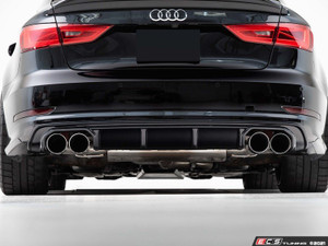Audi S3 Pre-Facelift Rear Diffuser - Gloss Black
