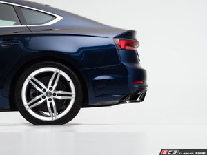 Audi B9 A5 S-Line Rear Diffuser - Gloss Black