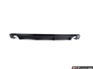 Audi 8V A3 Quattro Facelift Rear Diffuser - Gloss Black