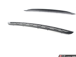 JCW Style Grille Set Carbon Design - Stock Bumper
