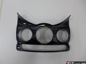 Center Console Cover Black Gloss
